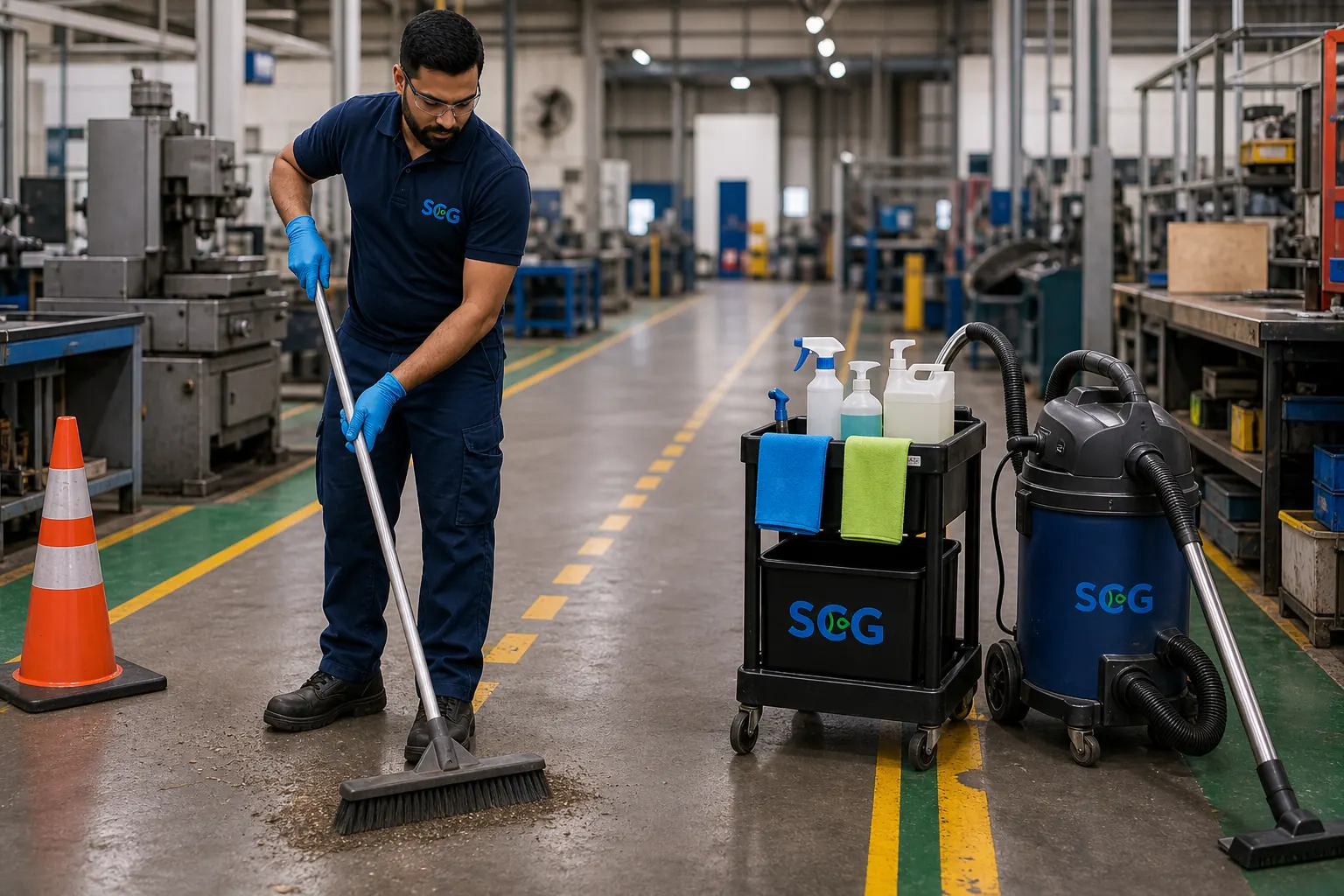 Warehouse Cleaning team at work in Sydney — Sydney Clean Group